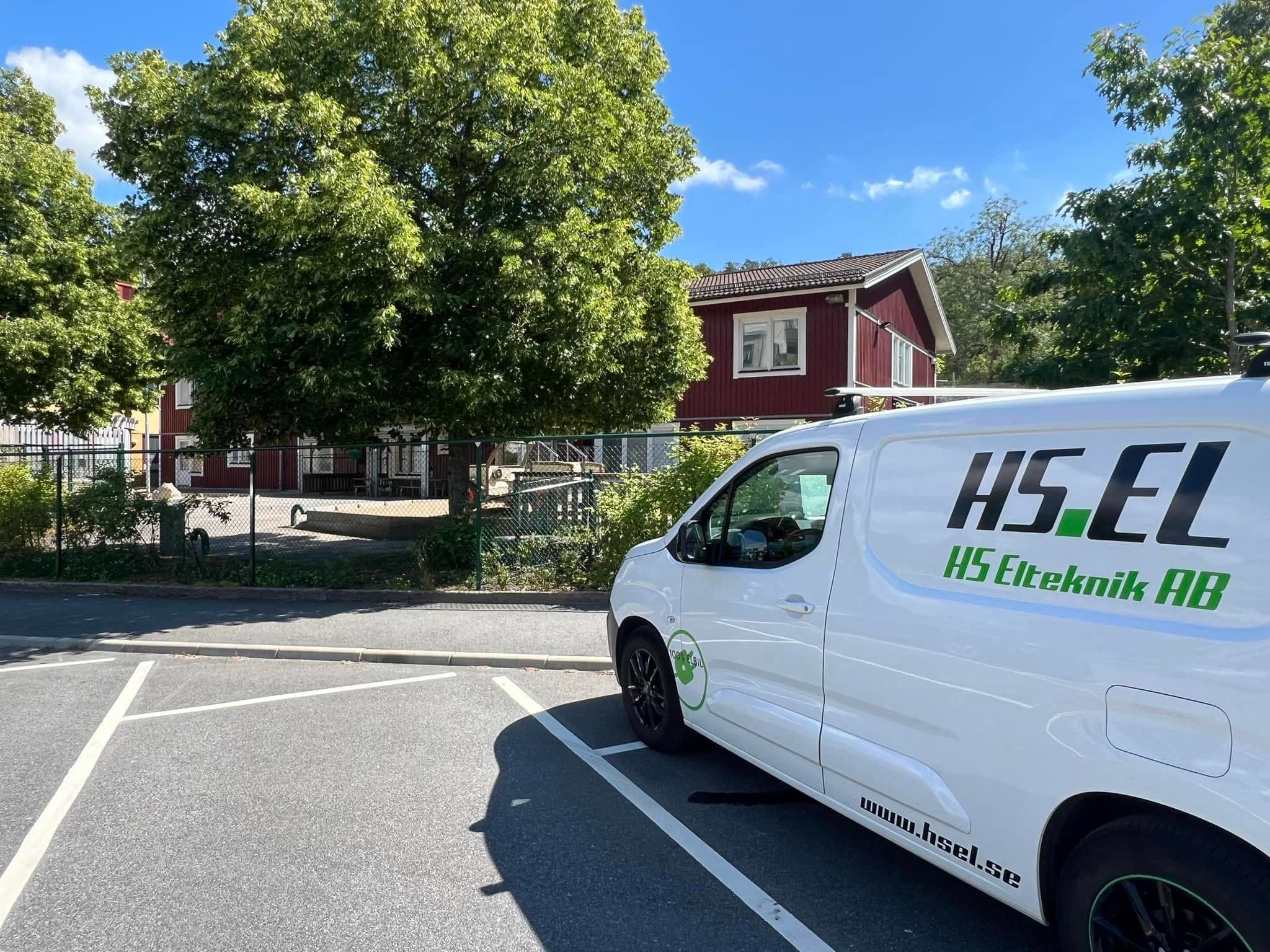 Elektriker i arbete i Göteborg